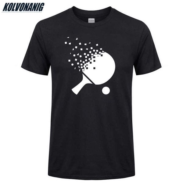 Été coton vêtements pour hommes fitness sport drôle surdimensionné t-shirts homme tennis de table graphique imprimé t-shirt Haikyuu 210629