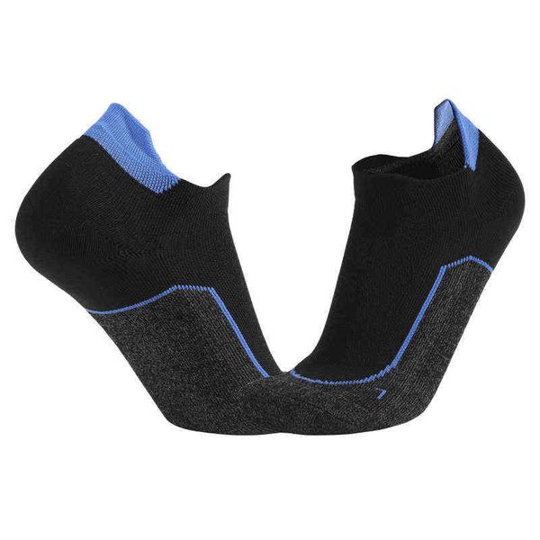 Calcetines deportivos cortos finos de algodón de verano Unisex correr caminar sudor absorbente toalla suela inferior tobillo calcetines Y1222
