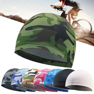 Summer Cycling Boneie Men Capupler les femmes Hat Motorbike Camouflage Bicycle élastique rapide Anti-UV Fishing Run Run Sports Cap 240422