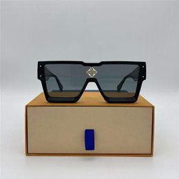 Летние солнцезащитные очки Cyclone для мужчин и женщин, стиль Z1578W, анти-ультрафиолетовые ретро-пластинчатые квадратные модные очки в полной оправе, бренд N247S
