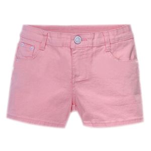 Short en jean d'été coupe ajustée couleur bonbon pantalon court jean court femme Short en jean