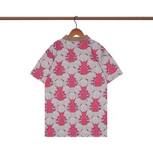 Zomer Designer Merk Bedrukking Kleding Dames T-shirt POLO Shirt Losse Trend Herentops met korte mouwen