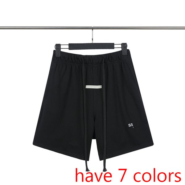 Summer Designer Mens Shorts Pant Trunks Avec Lettres 3D Réfléchissant Hommes Femmes Unisexe Sport Pantalon Court West Vêtements S-XL