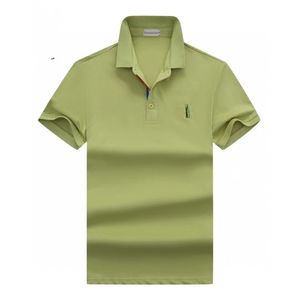 Vêtements de créateurs polo chemise MON lettre chemises de luxe pour hommes hauts lettre polos broderie t-shirts vêtements à manches courtes t-shirts grands t-shirts hommes chemise de mode m xxxl