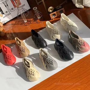 Zomer Designer Sandalen Voor Dames Heren Slides Slippers Desert Sand Flat Mens Beach Resin Slide Sandal Bone Rubber MXT Moon Grey Mineral Blue Vermillion Schoenen