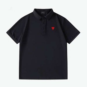 Chower de créateur d'été Polo mâle à coeur de mode broderie graphique Tee Ablées décontractée Shirt Shirt Sweethirt