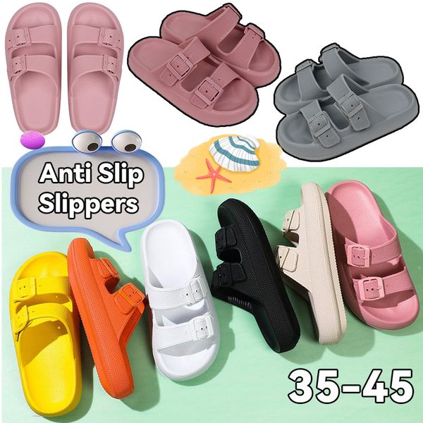 Summer Designer Slides Femmes Mans Sandal Fluffy Plat Mule Diapositives Beige Noir Rose Pantoufles Chaussures De Chambre Onyx Pantoufle Pure Sand Bones Softy Confortable