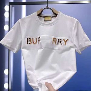 Designer d'été T-shirt 3D Letterssteoscopique T-shirt à manches courtes imprimées à manches best-se vendre des vêtements de hip hop masculin