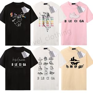 Diseñador de verano T -Shirt Men Tshirt T Shirt Mens Fashion Wishs Paris Tshirt Letter