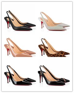 Été Designer Femmes Sandales Robe Chaussures Lady Slingback Talon Bout Pointu Pompes Boucle-détail Lady Sexy Party Mariage Stiletto Talons Hauts MANOLO- EU35-43 avec boîte