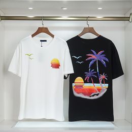 Diseñadores de verano Camisetas para hombre Camisetas sueltas Moda L Marca V4 camiseta Hombre Ropa de lujo informal Hip Hop Shorts Manga EE. UU. Tamaño S-XXL