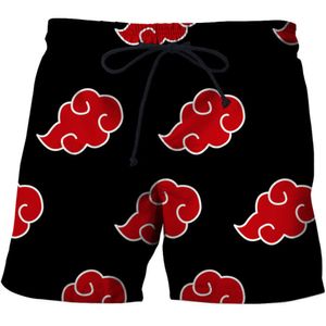 Zomer digitale print shorts 3d strandbroek Naruto M514 17