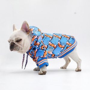 Vêtements d'été pour chiens Sweats à capuche avec capuche Vêtements de design de mode pour petits chiens moyens Bulldog Chihuahua Costume Manteau T-shirts vestes