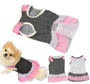 Zomer Hondenjurk Huisdierkleding Voor Kleine Bruiloft Rok Puppykleding Lentemode Jean XSL Apparel320T220d9452093