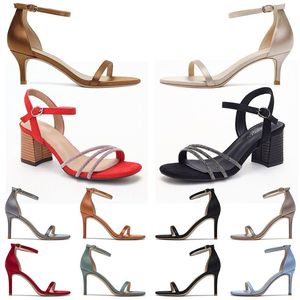 chaussures de robe d'été mariage Bottoms rouge Slingback Black Designer Pumps Chaussures Chaussures à talon High White Loafers Corloge Pink Femmes Gol