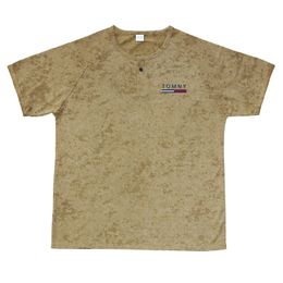 T-shirt pour hommes brodés d'été Dyé lavé usé durable dur de creux de style masculin
