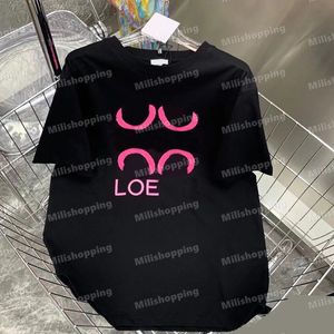 Zomer borduurwerk T -shirt voor vrouwen Designer kledingbrief afdrukken o nek korte mouw t -shirt femme losse casual crop top katoenen T -shirt