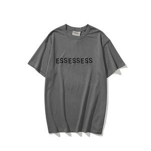 Été Ess Mode T-shirts Col rond T-shirts Décontractés Hommes Haut Pour Femme Style De Loisirs À Manches Courtes Lettre Essen Chemises Imprimées