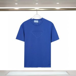 Summer essentialshirt camiseta para hombre 3D tela floral texturizada tridimensional para una mayor transpirabilidad Negro blanco azul 6 tallas S M L XXXL Camisa casual de diseñador para hombres