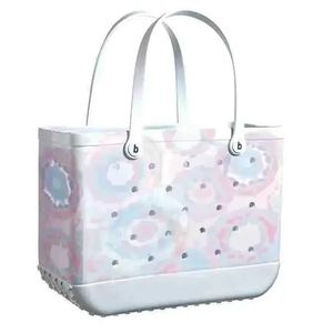 Zomer Eva Beach Bogg Bag Large Women Tote Designer Bag Winkelmand Bogg Bag Xlbags Cusom Lady Storage Washable Silicone 740