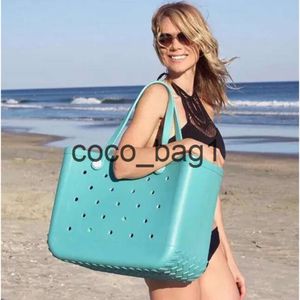 Été Extra Large Boggs Bagg Bag Eva Basket Femme Picnic Tote Trèmes de sac à main imperméable Sacch de poche Shopping Shopping