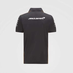 Polos pour hommes Sports extrêmes d'été McLaren F1 2022 Team Official Polo Racing Suit Formula One Kit F1 Shirt Moto Tees Maillot de cyclisme à séchage rapide