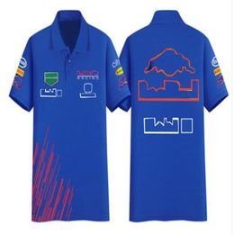 Sommer F1 Formel 1 Polo-Shirt Neu 2022 Lapel T-Shirt222H