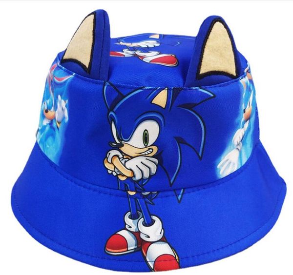 Casquette de chapeau de pêcheur de conceptions de bande dessinée de mode d'été avec le choix multiple d'accessoires d'enfants de visière d'oreille stéréo