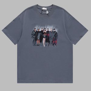 Mode d'été T-shirt en coton de rue Sweat-shirt T-shirt pull T-shirt Respirant hommes et femmes All-star imprimé T-shirt décontracté à manches courtes