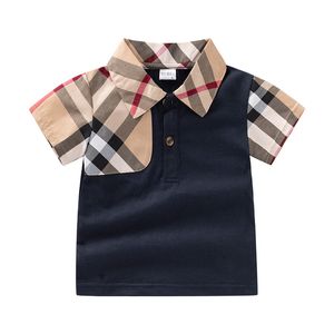 Mode d'été Enfants Vêtements Polos Chemises Designers Vêtements Toddler Garçons Tenues Bébé Sport Costume 1-6T