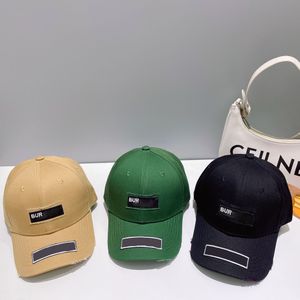 Verano moda carta bordado diseñador gorra de béisbol pareja vacaciones al aire libre deportes citas moda parche casquette