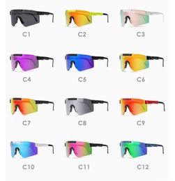 été mode homme lunettes de soleil polarisées film éblouir lentille sport miroir cyclisme lunettes lunettes femme 22COLOr extérieur coupe-vent lunettes de soleil avec étui noir