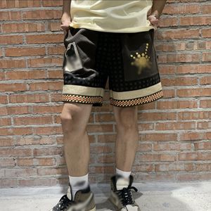 Été Mode Hommes Designers Shorts Sun Brodé Cargo Shorts Séchage rapide Impression Pantalons de plage Taille asiatique S-XL