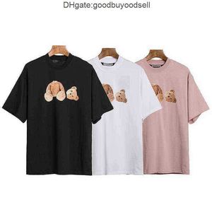 Moda de verano para hombre Diseñadores para mujer Camisetas para hombres Palmas Bordado de letras Camisetas Ropa Ángeles cortos Camisetas con mangas Camisetas Teddy