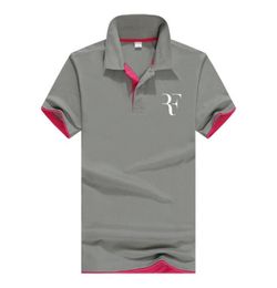 Fashion d'été Roger Federer Perfect Logo imprimé Polo RF Nouveaux hommes Polo social de haute qualité Polo Polo pour femmes et MENS03873450