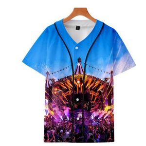 Summer Fashion Tshirt Baseball Jersey Anime T-shirt traspirante stampata in 3D Abbigliamento Hip Hop 036