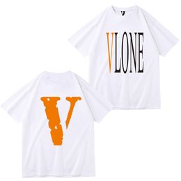 Mode d'été vlone T-shirt T-shirt pour hommes T-shirt de créateur pour femmes Marque Top Chemise pour hommes Vêtements de luxe Rue Vêtements à manches courtes T-shirt Icône DSQ2 t-shirt