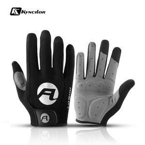 Guantes de ciclismo de dedo completo de verano que absorben el sudor para hombres y mujeres Protector de deportes al aire libre para montar en bicicleta 220620