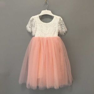 Zomer meisjes kant maxi lange jurk voor kinderen prinses feest bloemen bruiloft kostuum baby witte jurk voor 10-12Y tieners 210529