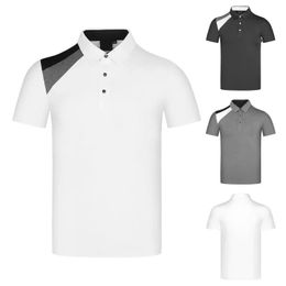 Summer Golf Elastic Sportswear Mens ShortSleeved Breathable Séchantisteur usurant Tshirt de haute qualité antipulling 240522