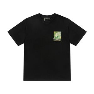 Zomergras Leopard T-shirt met korte mouwen voor mannen en vrouwen