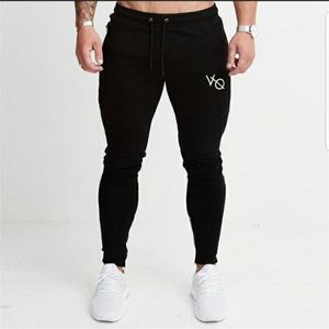 Pantalons de gymnastique d'été hommes VO pantalon de survêtement décontracté 2018 Joggers pantalons Fiess hommes noir