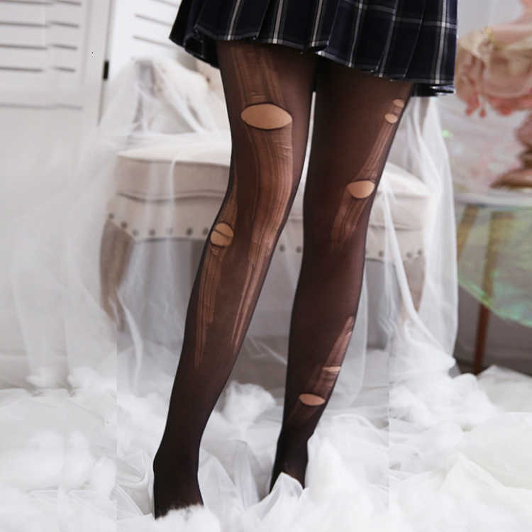 Summer hand tear fun solid color panties silk stockings disposable hotel nightclub socks ultra-thin 8D paperback 4IE2