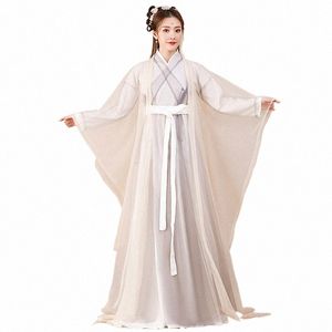 Été Hanfu Dr Ancient Han Dynasty Princ Dr Femmes Costume de danse folklorique chinoise Festival Outfit Cosplay Stage Wear SL4150 r8dS #