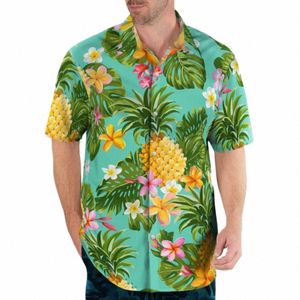 Summer Hawaiian Cartoo N Floral Casual Shirt Offre Spéciale Pour Hommes 3d Manches Courtes Plage Surdimensionné Drôle Vêtements Fi 49c2 #
