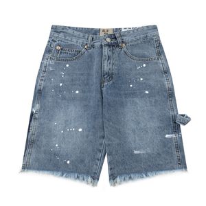 Summer High Street Patched Shorts Patchwork Shorts and Jeans for Men Size M L XL XXL