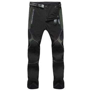 Zomer Wandelen Broek voor Mannen Sneldrogend Outdoor Workwear Kleding Kleur Stitching Klimmen Pantalon Winddichte Y0811