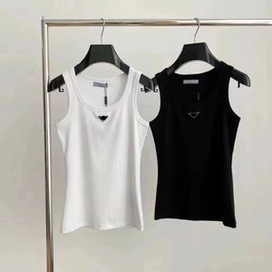 Gilet tricoté en métal, modèles chauds d'été, haute élasticité, Slim, polyvalent, T-shirt pour femmes, noir, blanc, taille S-L