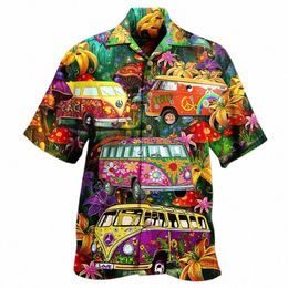 Zomer Hot Koop Hawaiian Shirt voor Mannen 3d Carto Flamingo heren Shirt Strand Oversized Grappige Herenkleding Fi korte Mouw t7Xc #