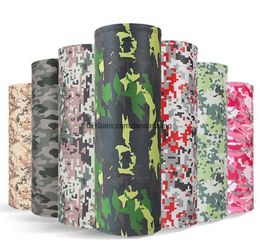 zomer ijskoeling magische sjaal sjaals outdoor tactisch CS leger gezichtsmasker naadloze buizen winddicht UV-bescherming fietsen fiets camouflage bandana tulband halsmanchet